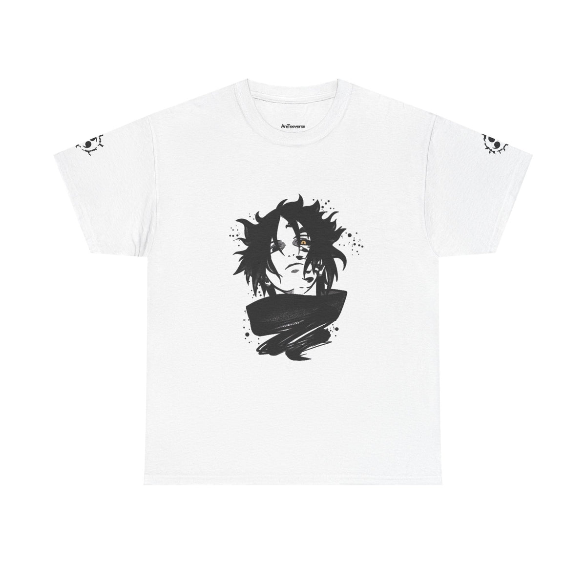 Anime-Inspired Unisex Heavy Cotton Tee, Cute Graphic T-Shirt, Ideal Gift for Fans, Casual Wear, Unique Streetwear