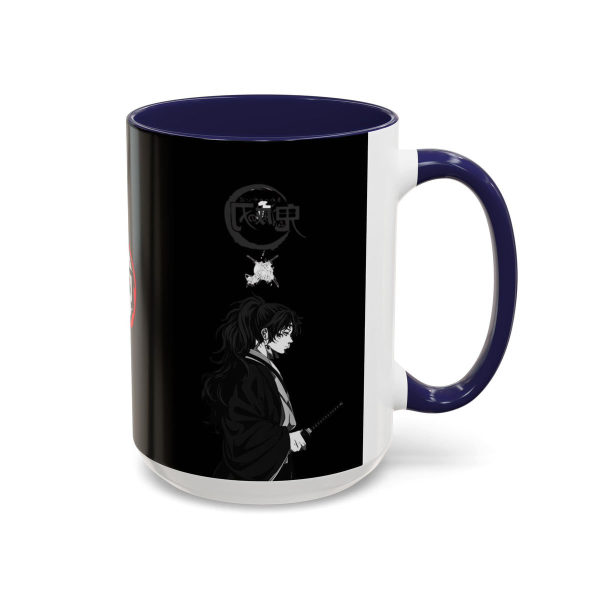 Accent Coffee Mug with Demon Slayer Design, Unique Gift for Anime and coffee Lovers, Perfect for Anime Fans, Collectible Mugs, Home and Office Decor