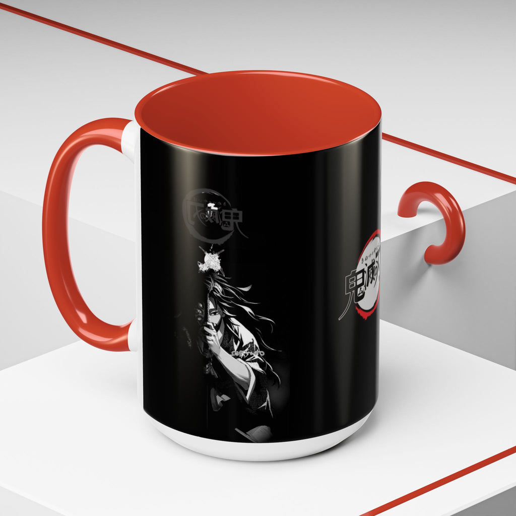 Accent Coffee Mug with Demon Slayer Design, Unique Gift for Anime and coffee Lovers, Perfect for Anime Fans, Collectible Mugs, Home and Office Decor