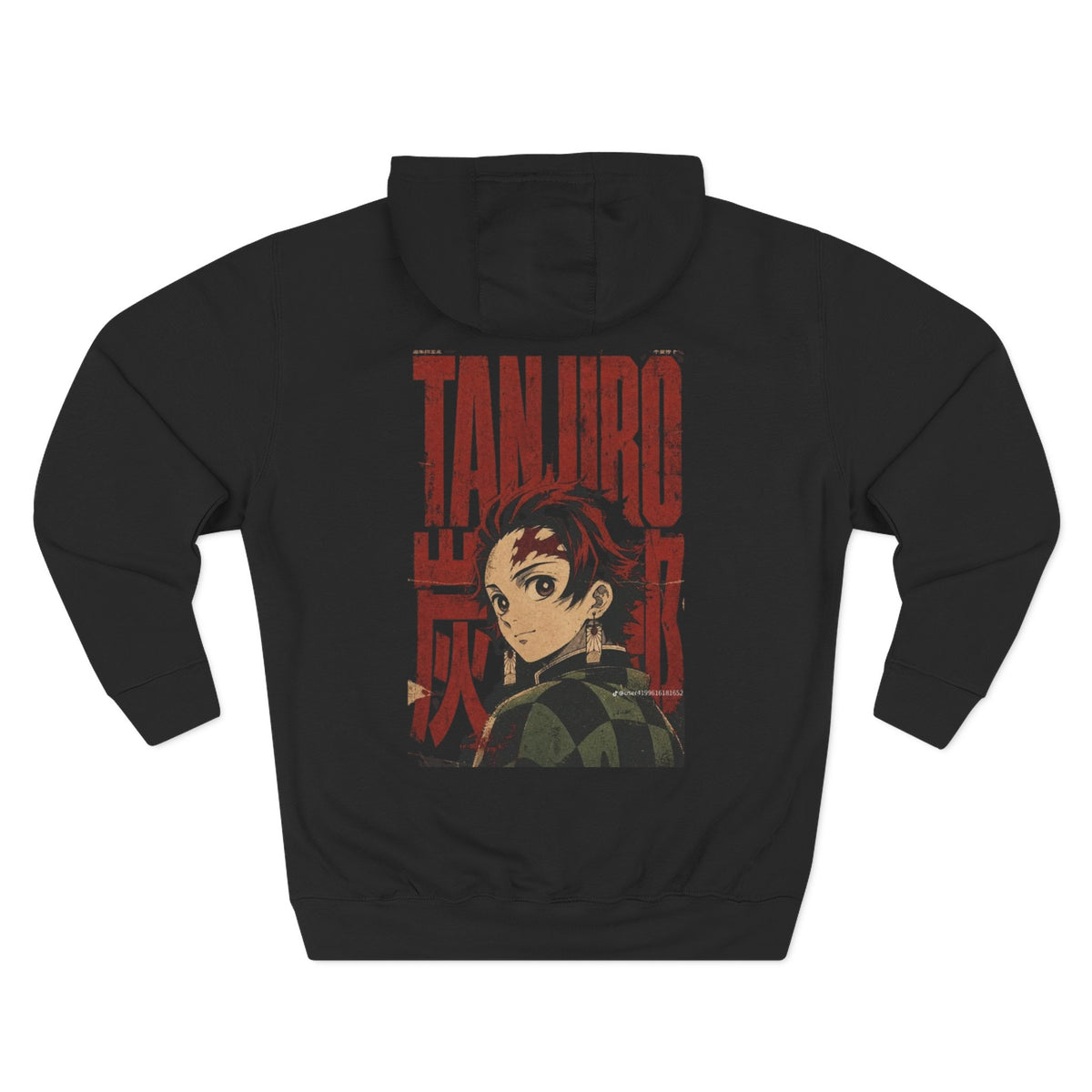 Tanjiro Kamado Hoodie | Anime Demon Slayer Graphic Pullover
