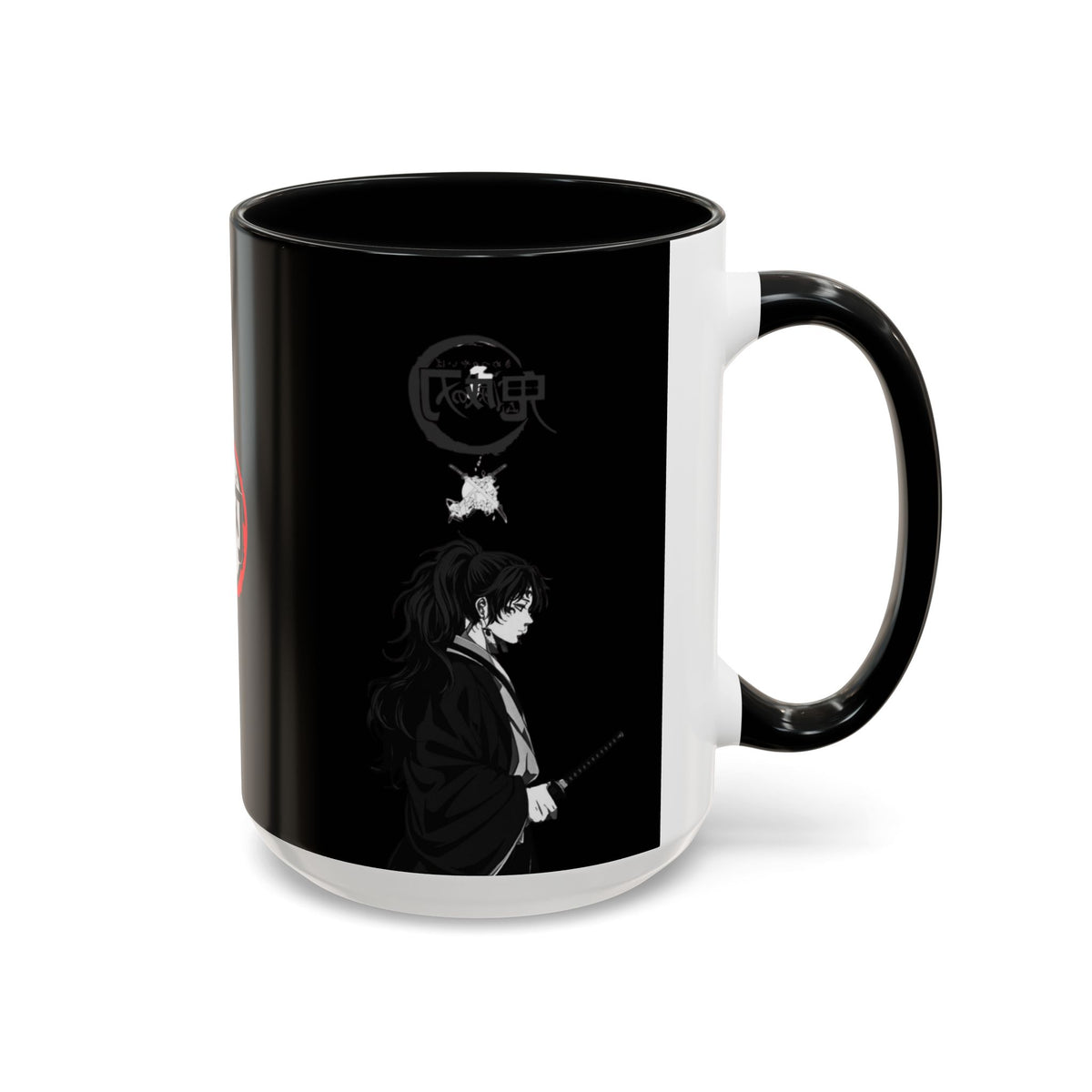 Accent Coffee Mug with Demon Slayer Design, Unique Gift for Anime and coffee Lovers, Perfect for Anime Fans, Collectible Mugs, Home and Office Decor
