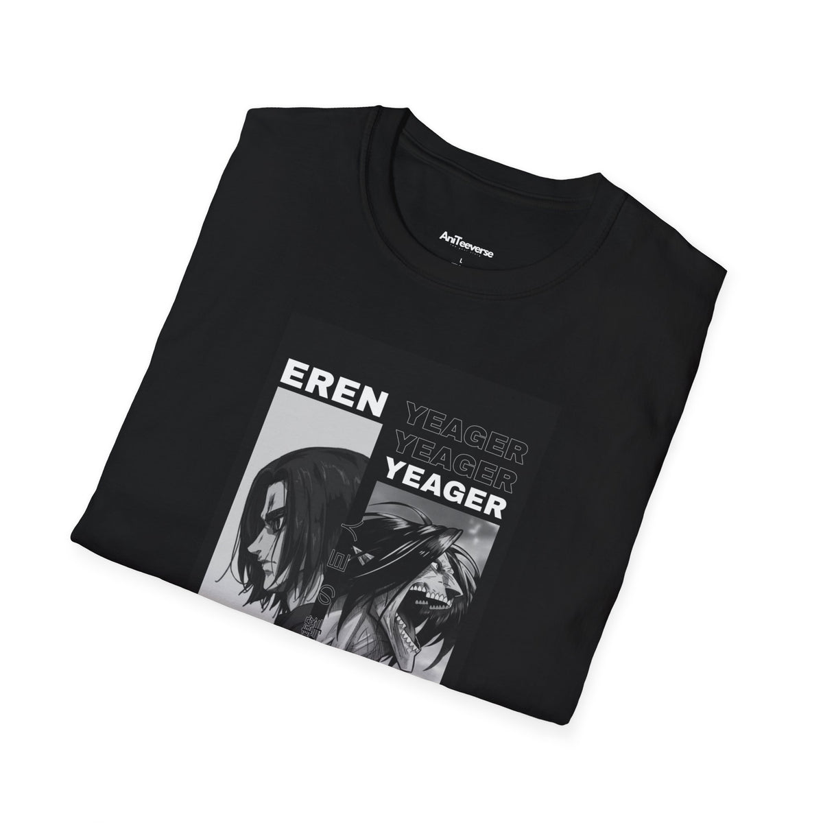 Eren Yeager Graphic Tee, Unisex T-Shirt, Anime Fan Apparel, Attack on Titan Merch, Casual Streetwear