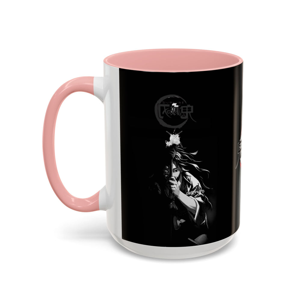 Accent Coffee Mug with Demon Slayer Design, Unique Gift for Anime and coffee Lovers, Perfect for Anime Fans, Collectible Mugs, Home and Office Decor