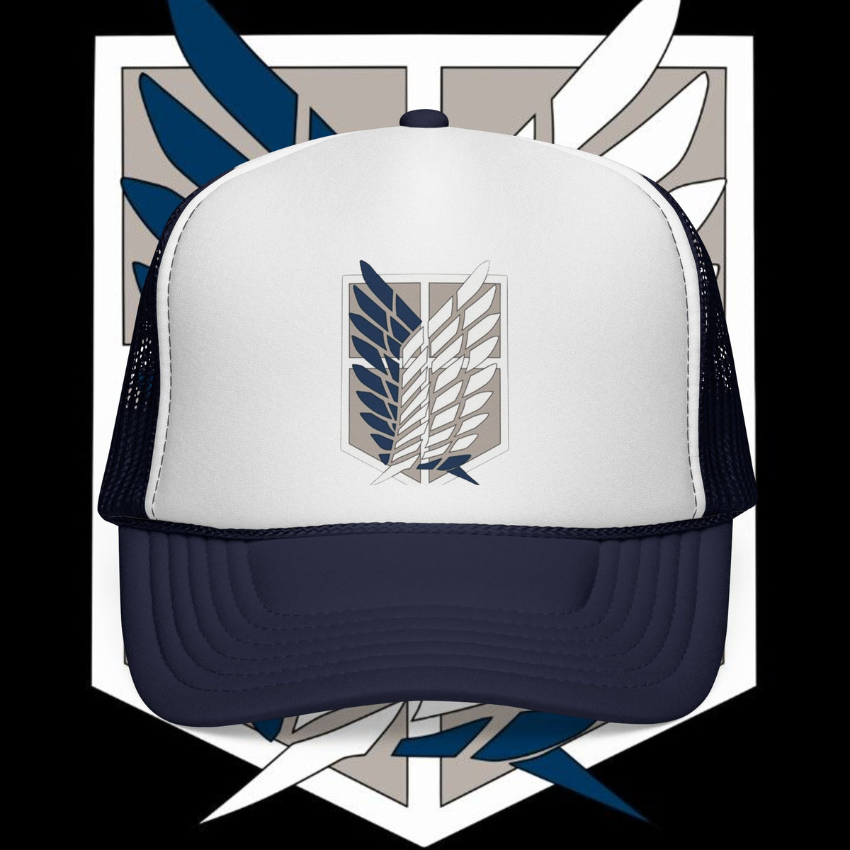 Customizable Grunge Trucker Caps | Vintage Snapback Hats, Casual Outdoor Gear, Perfect for Festivals, Sports Events, Gifts