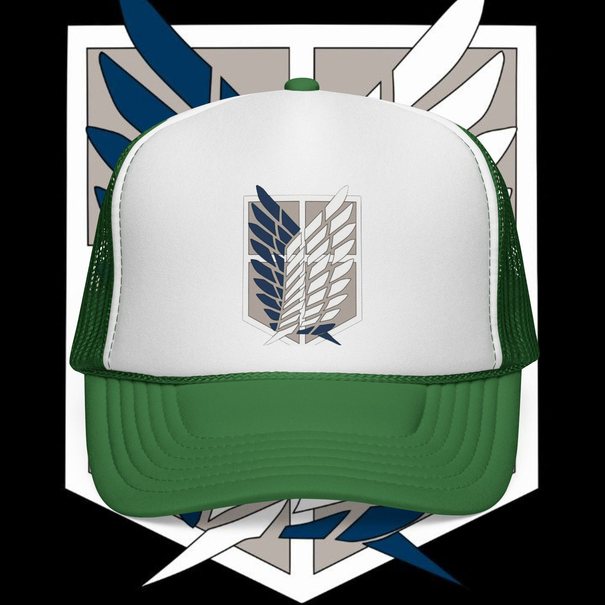Customizable Grunge Trucker Caps | Vintage Snapback Hats, Casual Outdoor Gear, Perfect for Festivals, Sports Events, Gifts
