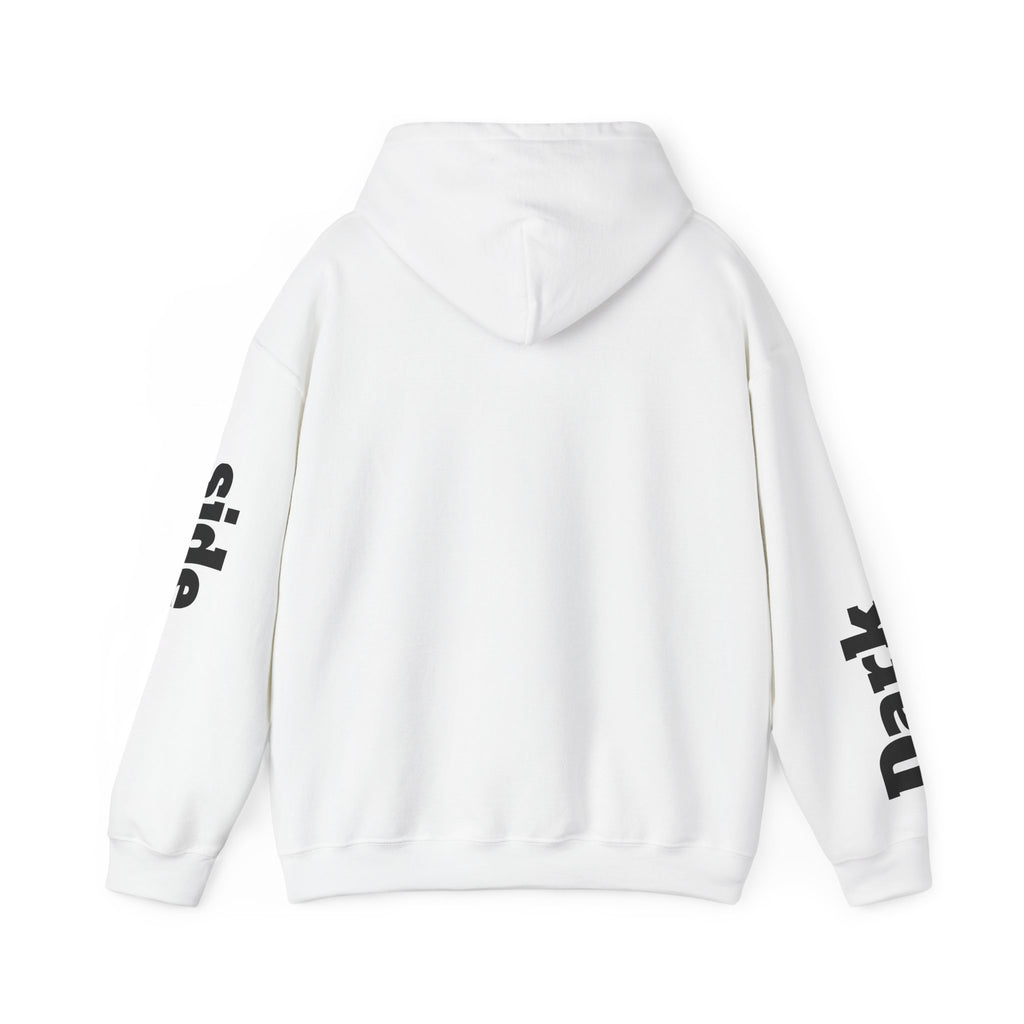 Unisex Hooded Sweatshirt - Dark Side Tree Design, Cozy Casual Wear, Perfect Gift for Fall, Halloween, or Everyday Comfort