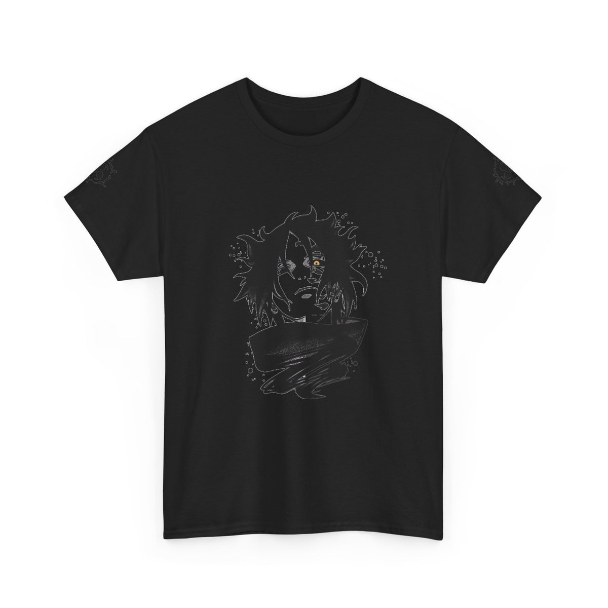 Anime-Inspired Unisex Heavy Cotton Tee, Cute Graphic T-Shirt, Ideal Gift for Fans, Casual Wear, Unique Streetwear