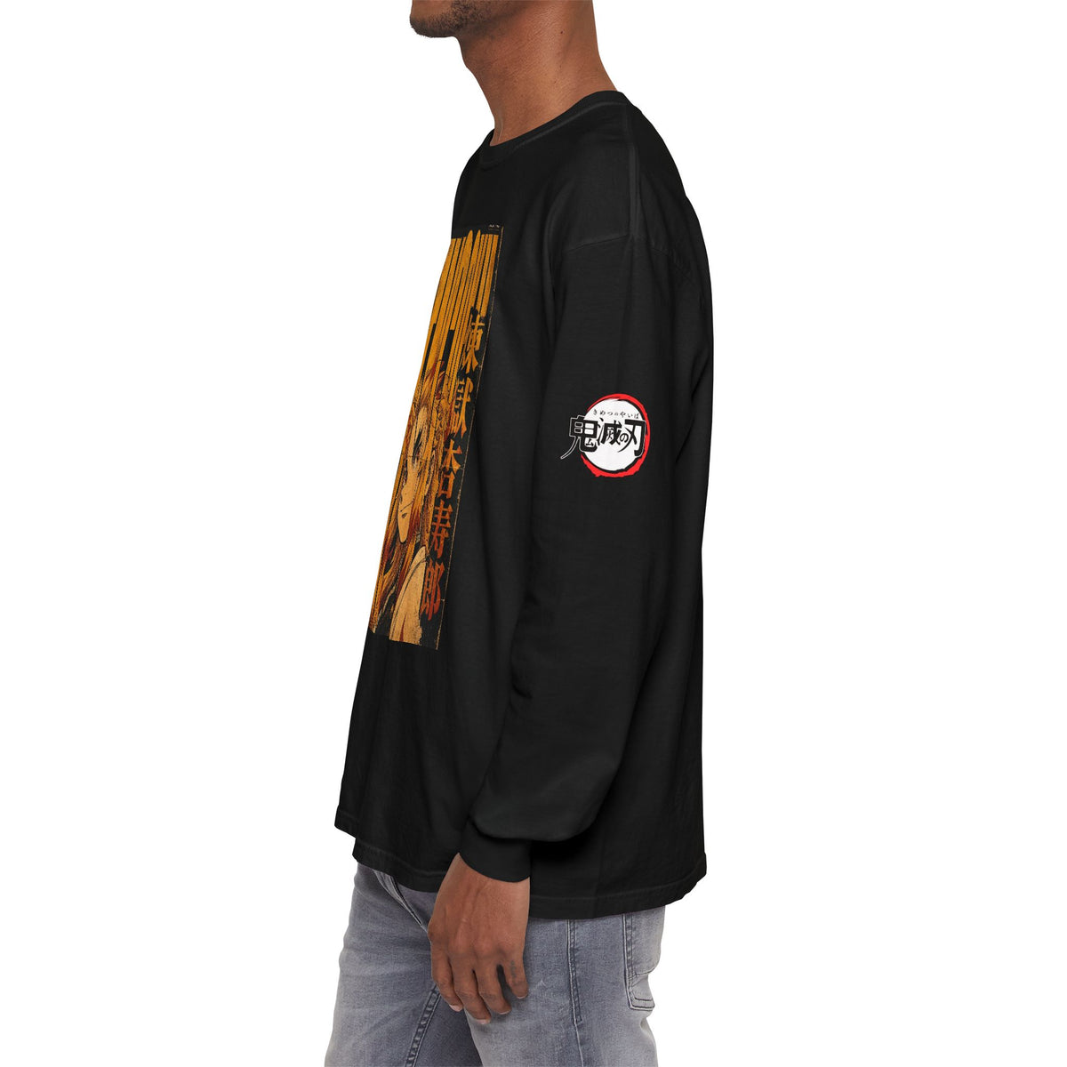 Demon Slayer Kyojuro Rengoku Long Sleeve Tee
