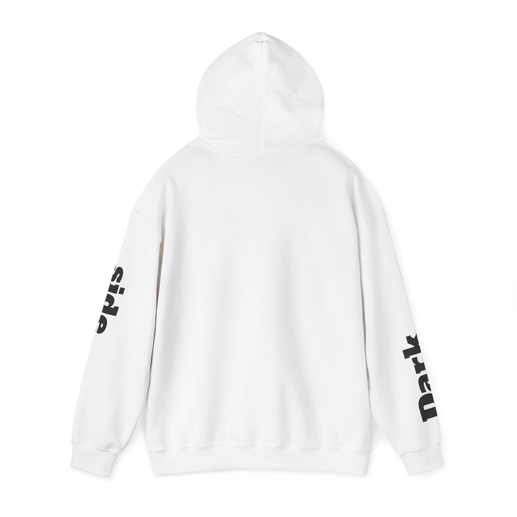 Unisex Hooded Sweatshirt - Dark Side Tree Design, Cozy Casual Wear, Perfect Gift for Fall, Halloween, or Everyday Comfort