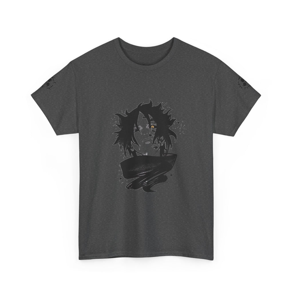 Anime-Inspired Unisex Heavy Cotton Tee, Cute Graphic T-Shirt, Ideal Gift for Fans, Casual Wear, Unique Streetwear