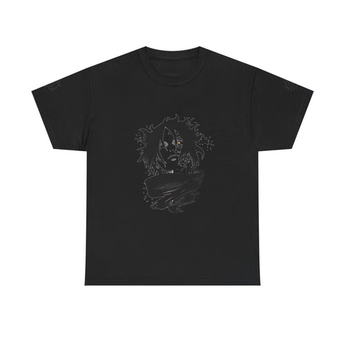 Anime-Inspired Unisex Heavy Cotton Tee, Cute Graphic T-Shirt, Ideal Gift for Fans, Casual Wear, Unique Streetwear
