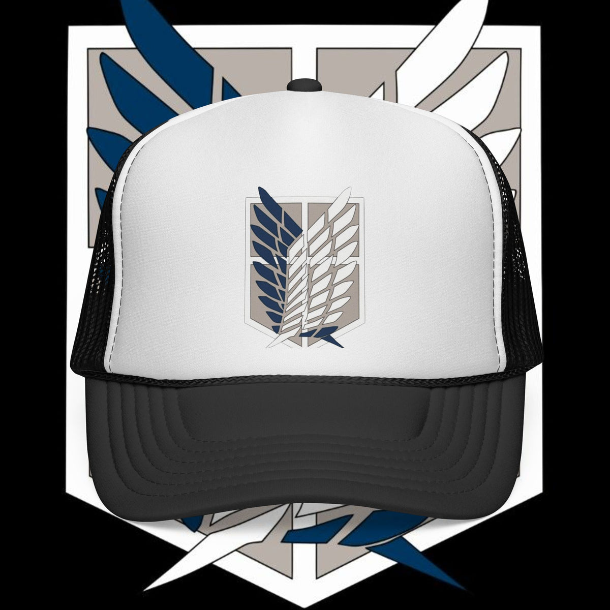 Customizable Grunge Trucker Caps | Vintage Snapback Hats, Casual Outdoor Gear, Perfect for Festivals, Sports Events, Gifts