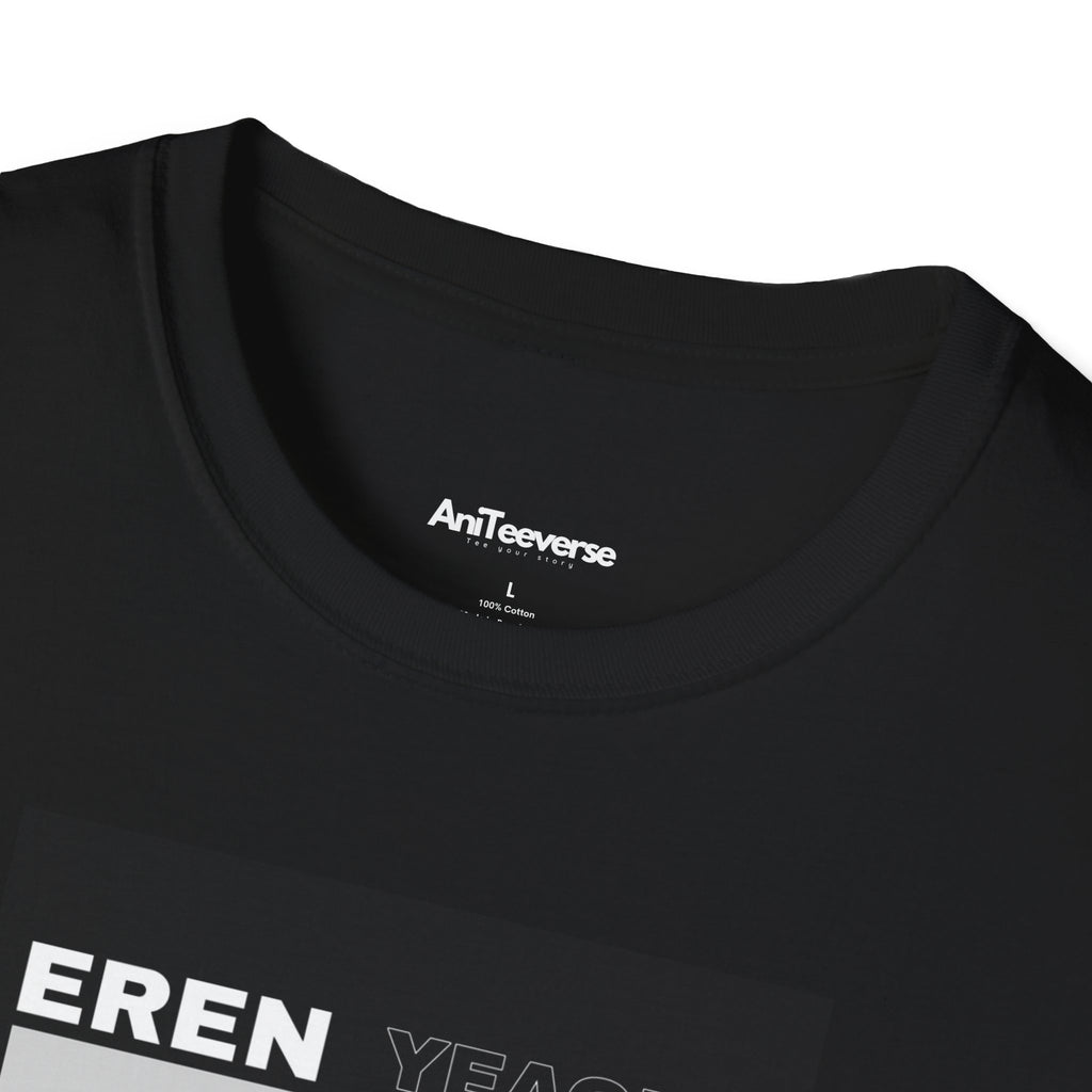 Eren Yeager Graphic Tee, Unisex T-Shirt, Anime Fan Apparel, Attack on Titan Merch, Casual Streetwear