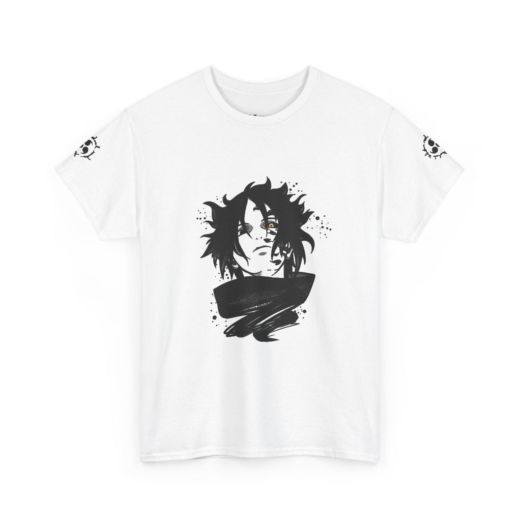 Anime-Inspired Unisex Heavy Cotton Tee, Cute Graphic T-Shirt, Ideal Gift for Fans, Casual Wear, Unique Streetwear