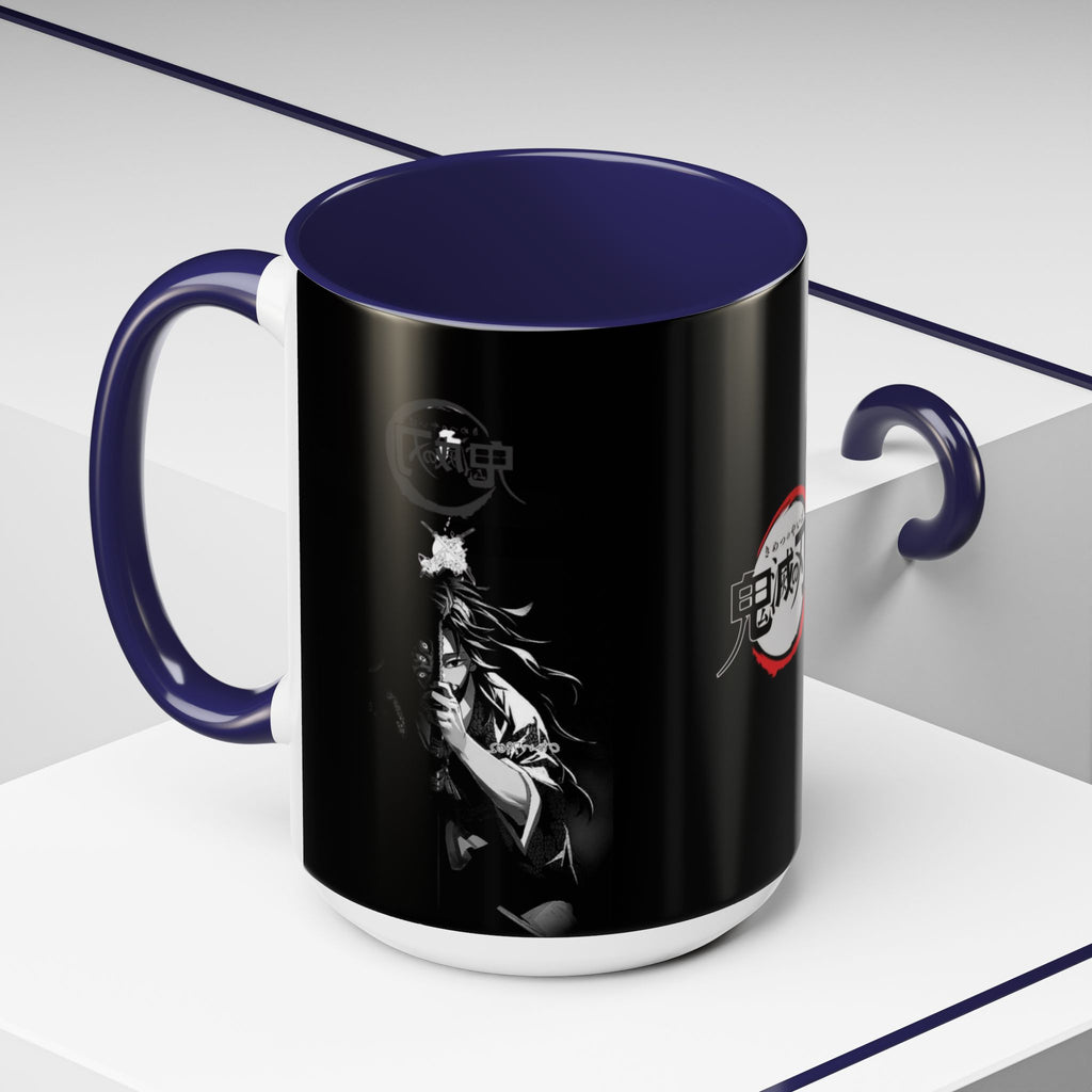 Accent Coffee Mug with Demon Slayer Design, Unique Gift for Anime and coffee Lovers, Perfect for Anime Fans, Collectible Mugs, Home and Office Decor
