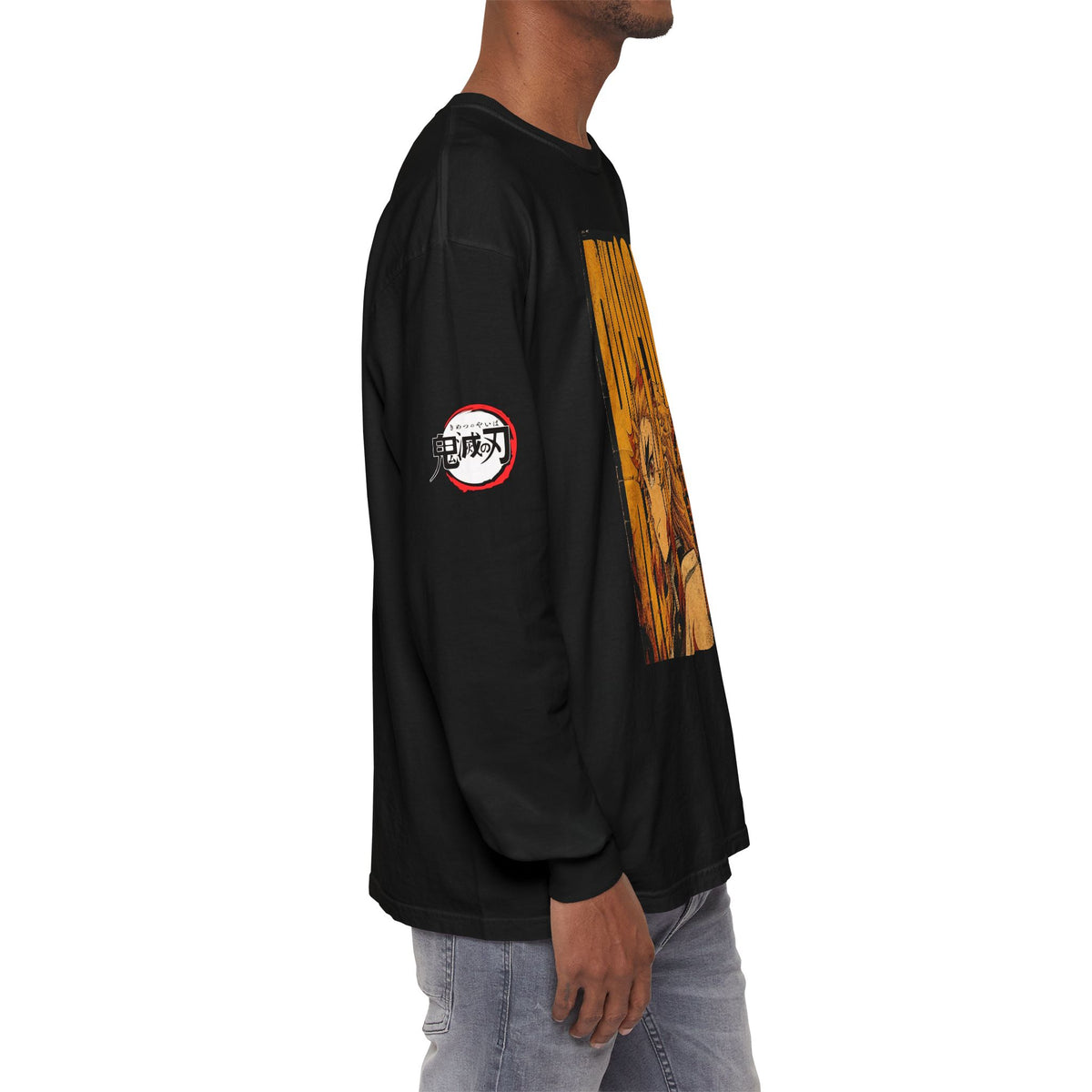 Demon Slayer Kyojuro Rengoku Long Sleeve Tee